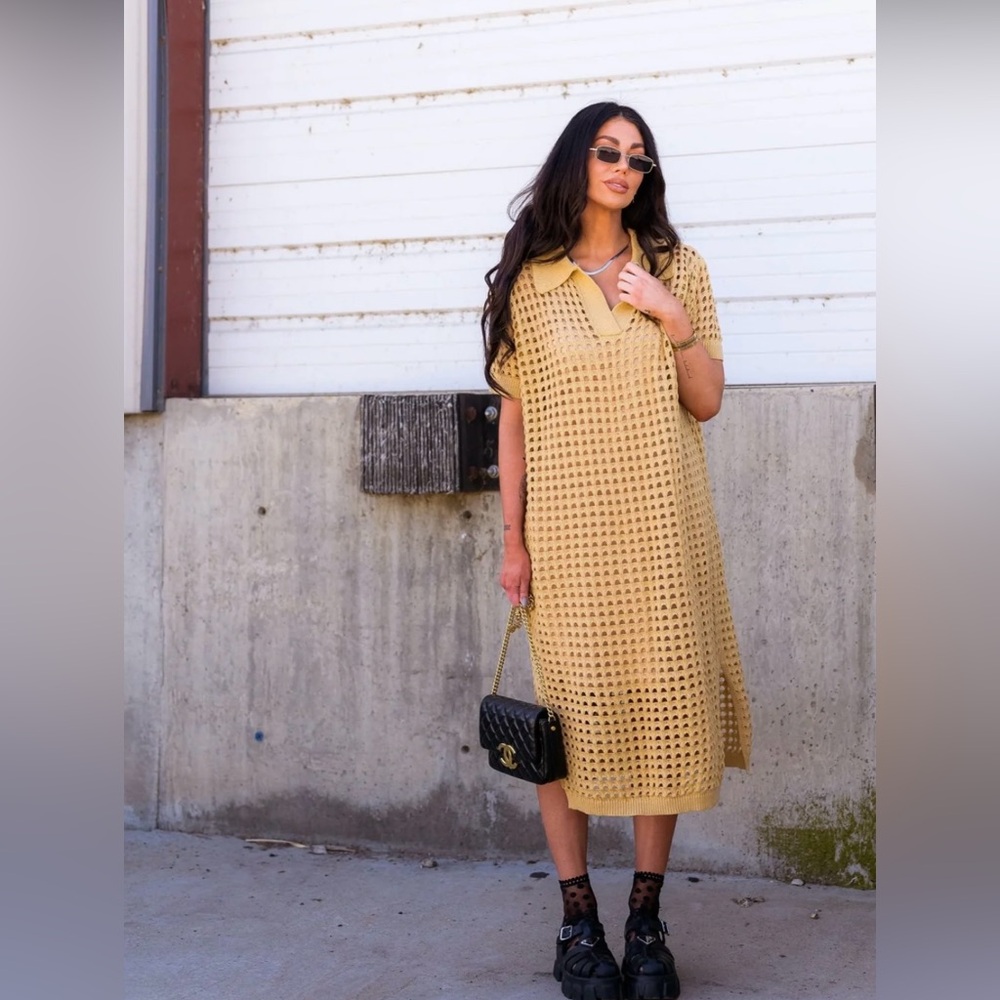 Dressed in Lala Soul Stuff knit dress & slip - Picture 3 of 5